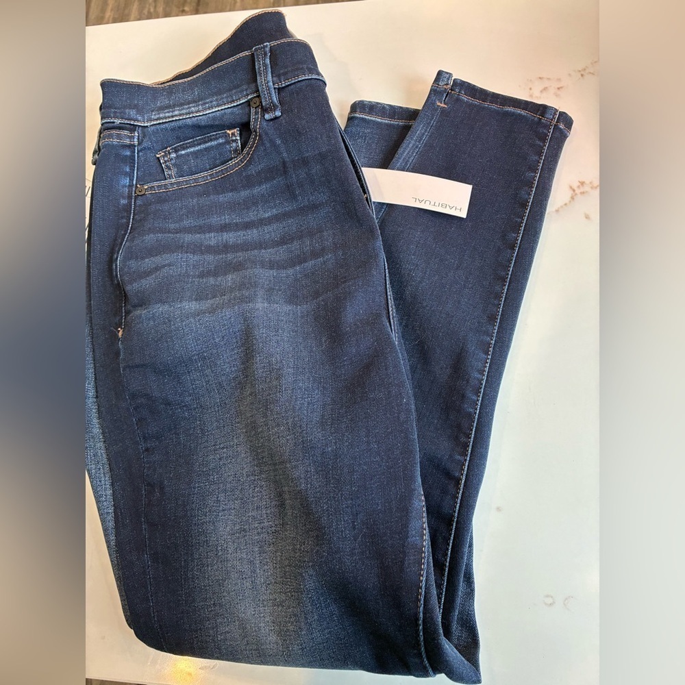 Habitual marina mid rise ankle skinny size 14W NWT